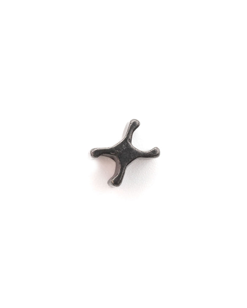 Excella® Zipper Bottom Stops (20 Pieces) Gunmetal / Size 8 Ritsen Onderdelen