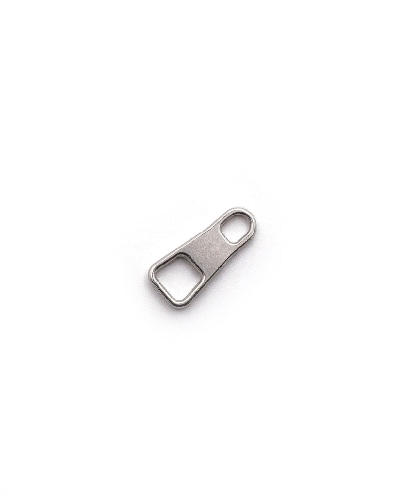 Classic Pullers For Zippers (5 Pieces) Silver / Size 3 Ritsen Onderdelen