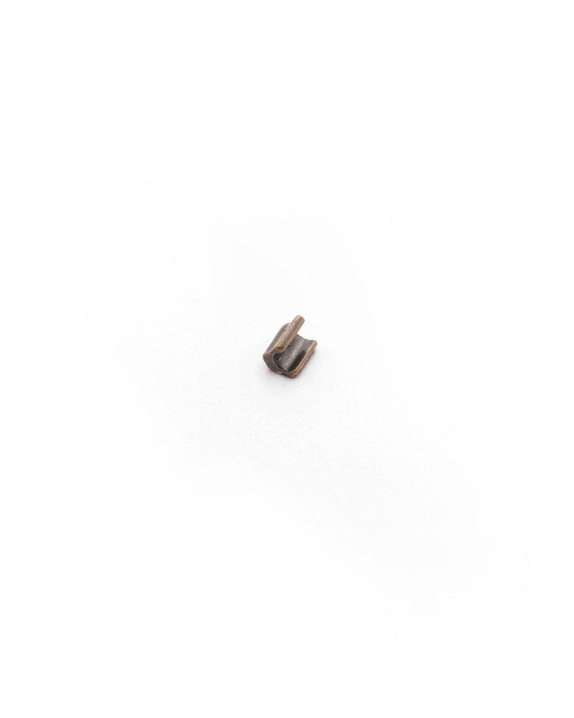 Excella® Top Stops For Zippers (40 Pieces) Antique Brass / Size 3 Ritsen Onderdelen