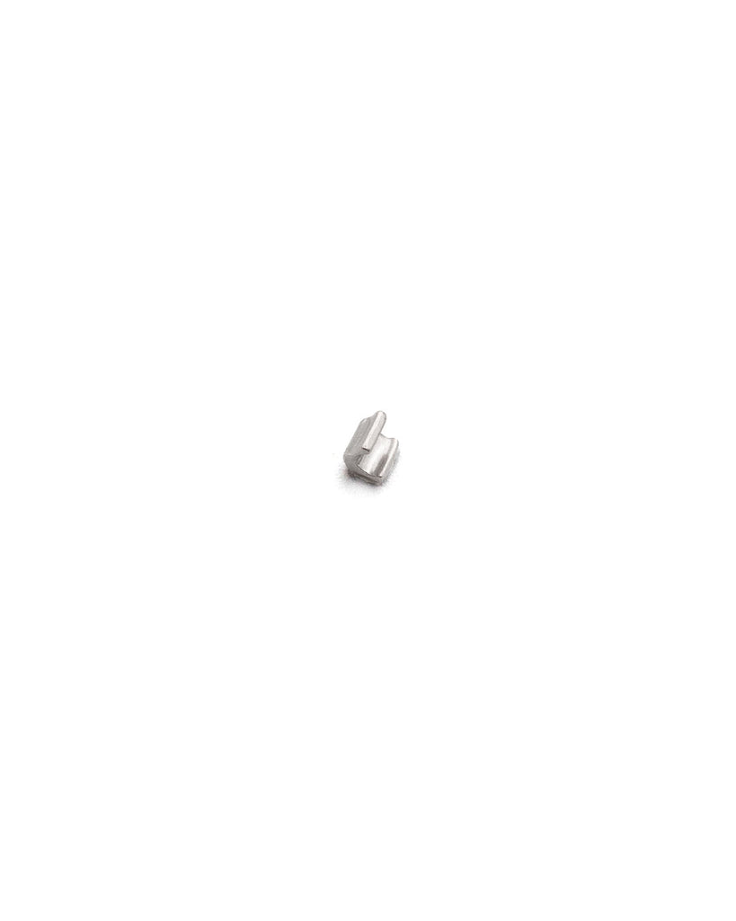 Excella® Top Stops For Zippers (40 Pieces) Silver / Size 3 Ritsen Onderdelen