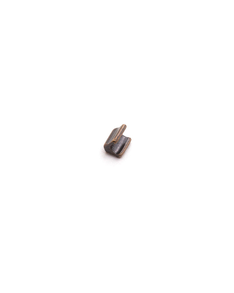 Excella® Top Stops For Zippers (40 Pieces) Antique Brass / Size 5 Ritsen Onderdelen