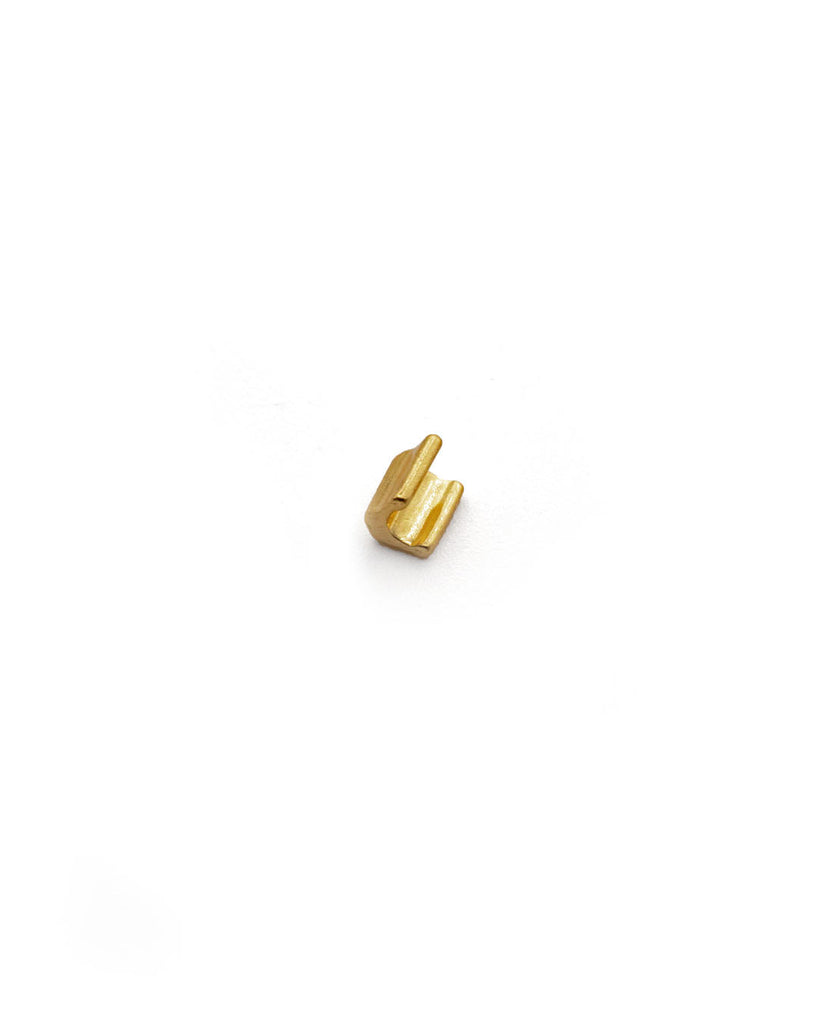 Excella® Top Stops For Zippers (40 Pieces) Gold / Size 5 Ritsen Onderdelen