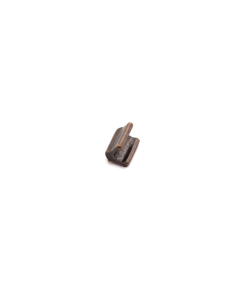 Excella® Top Stops For Zippers (40 Pieces) Antique Brass / Size 8 Ritsen Onderdelen