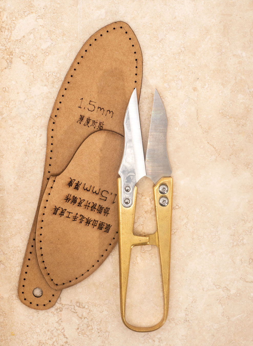 Sharp metal thread scissors from Kevin Lee