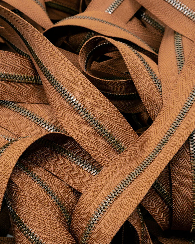 Ykk Excella® | Zipper On Roll Antique Brass Size 3 Ritsen