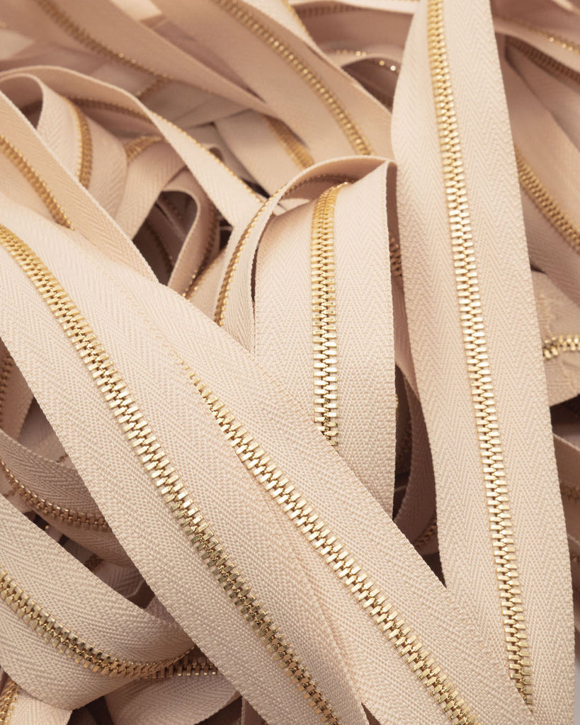 Ykk Excella® | Zipper On Roll Gold Size 3 Beige 891 Ritsen