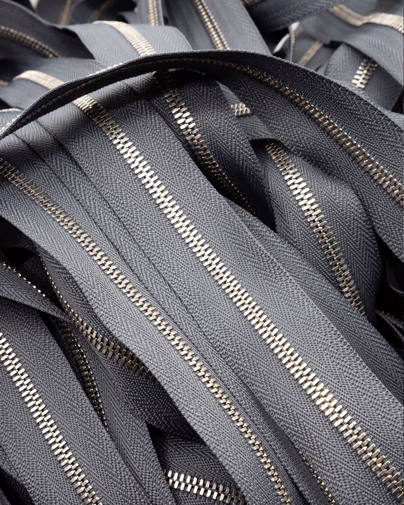 Ykk Excella® | Zipper On Roll Silver Size 3 Grey 182 Ritsen