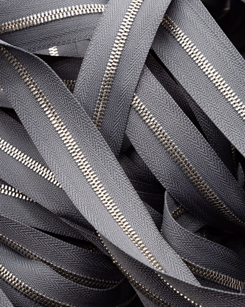 Ykk Excella® | Zipper On Roll Silver Size 3 Ritsen