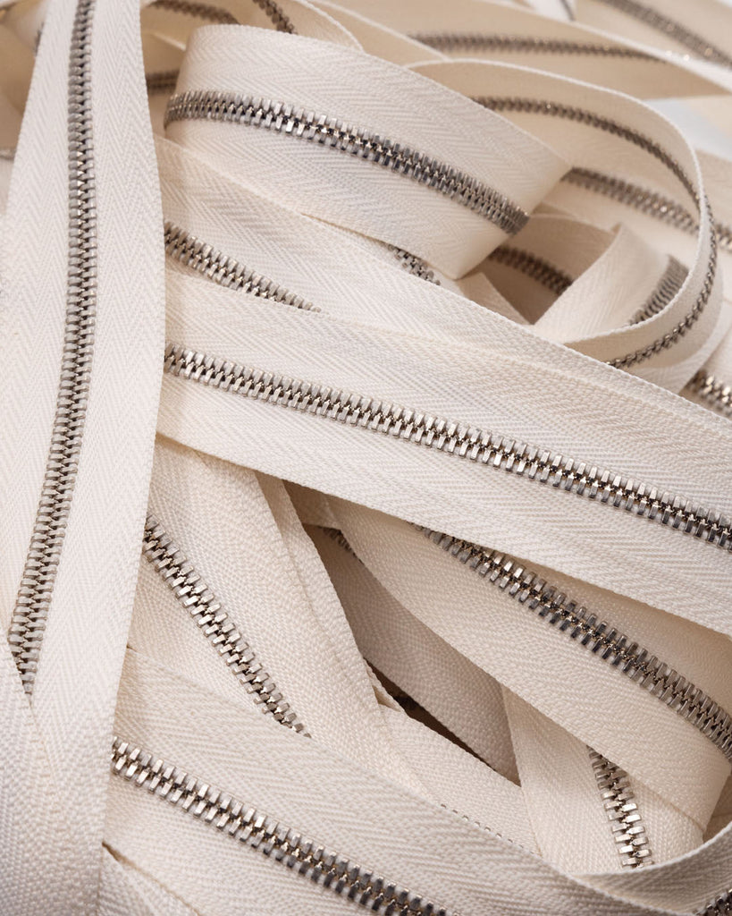 Ykk Excella® | Zipper On Roll Silver Size 3 Ritsen