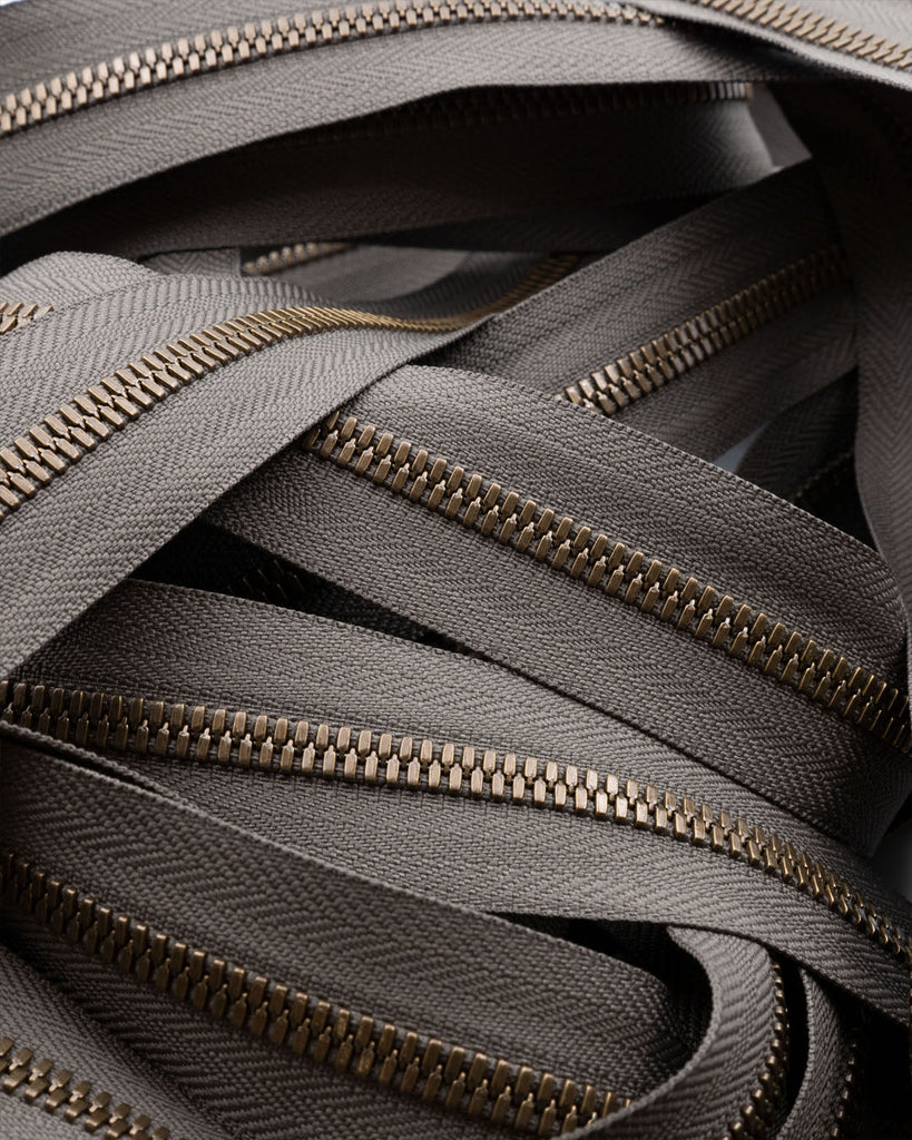 Ykk Excella® | Zipper On Roll Antique Brass Size 5 Ritsen