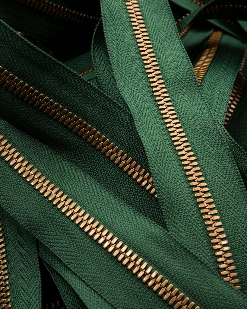 Ykk Excella® | Zipper On Roll Antique Brass Size 5 Ritsen
