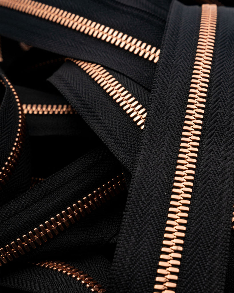Ykk Excella® | Zipper On Roll Bright Copper Size 5 Ritsen