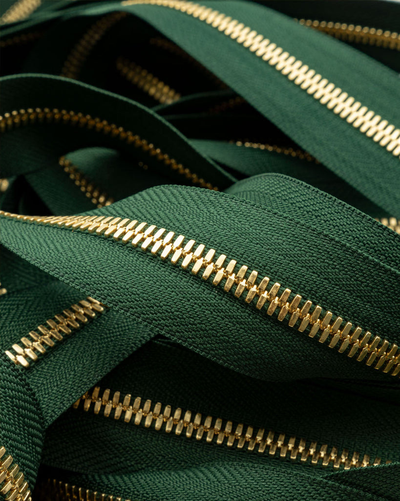 Ykk Excella® | Zipper On Roll Gold Size 5 Green 153 Ritsen