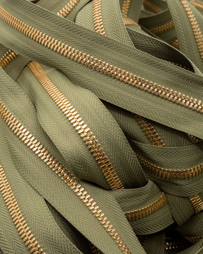 Ykk Excella® | Zipper On Roll Gold Size 5 Ritsen