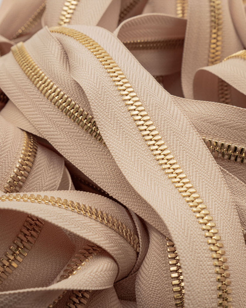 Ykk Excella® | Zipper On Roll Gold Size 5 Beige 891 Ritsen