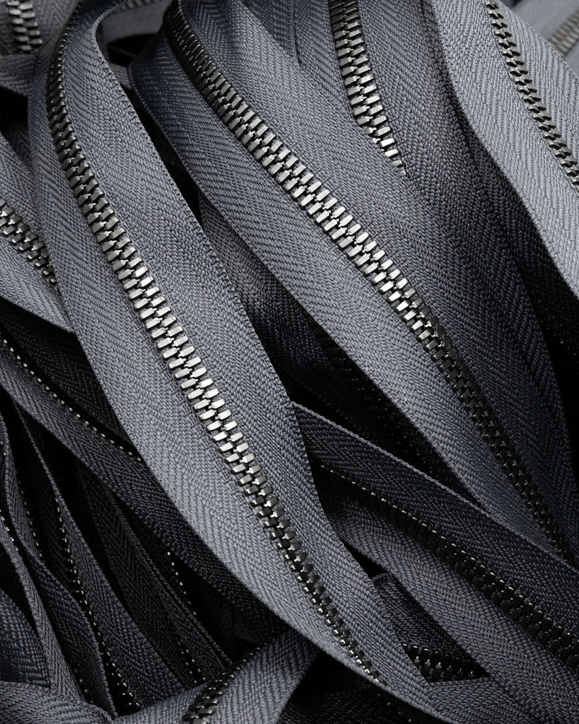 Ykk Excella® | Zipper On Roll Gunmetal Size 5 Ritsen