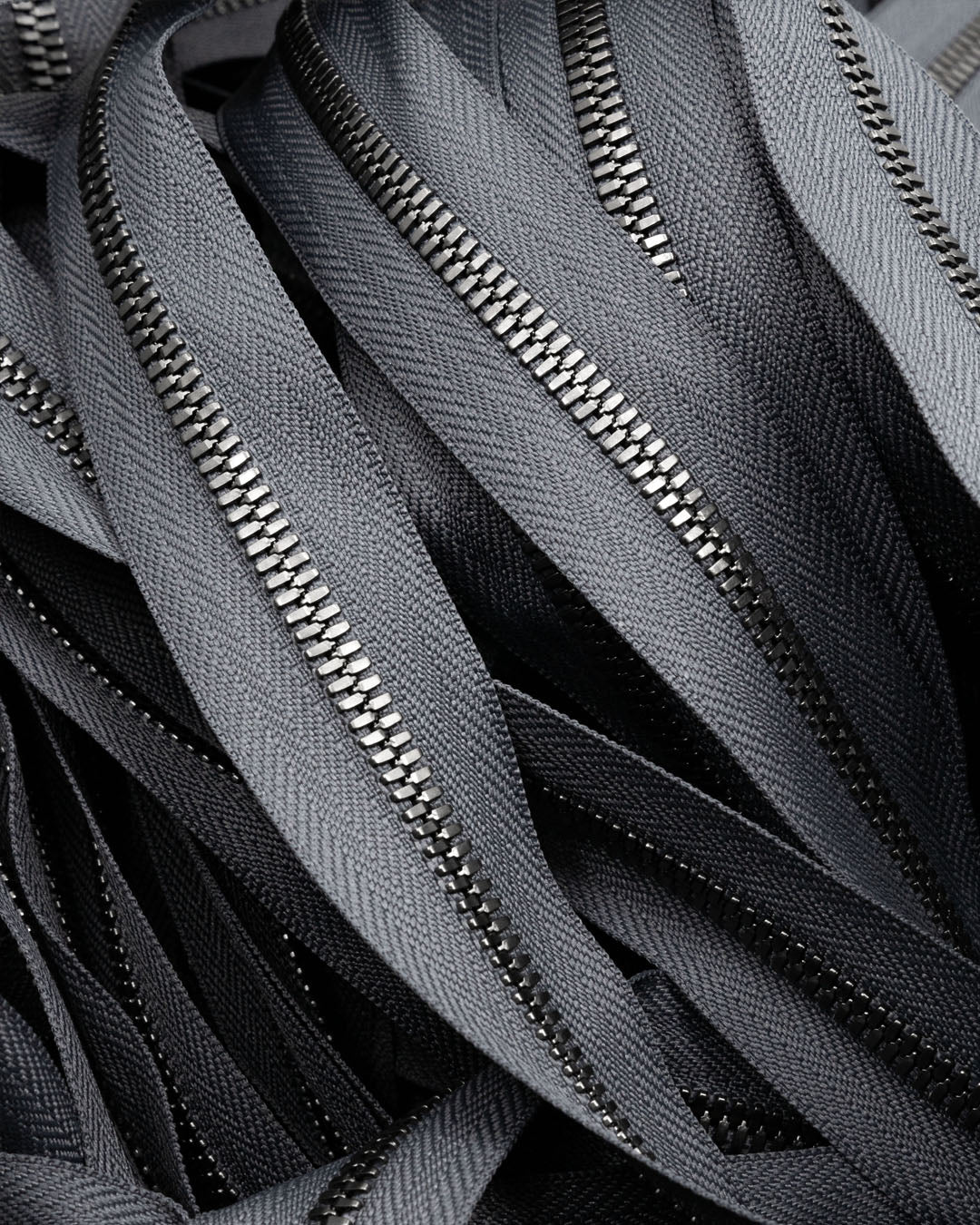 Excella® | Most beautiful YKK gunmetal zipper on a roll
