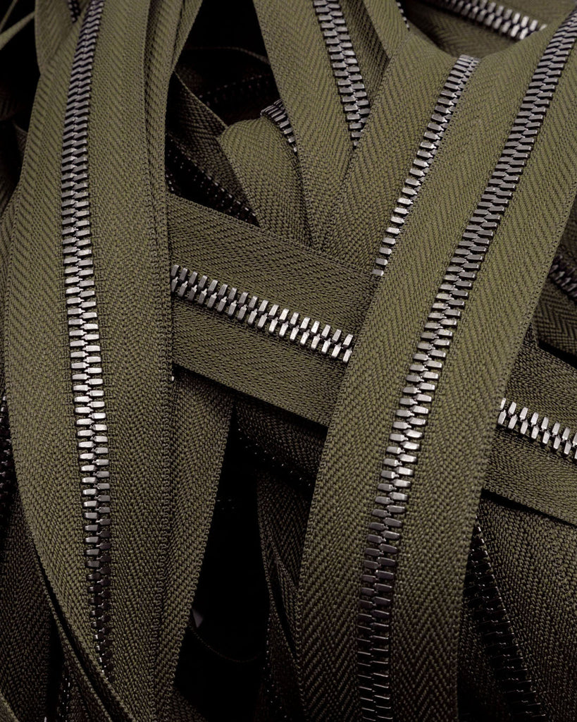 Ykk Excella® | Zipper On Roll Gunmetal Size 5 Ritsen