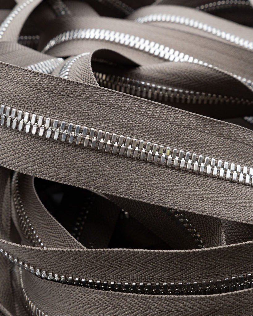 Ykk Excella® | Zipper On Roll Silver Size 5 Ritsen