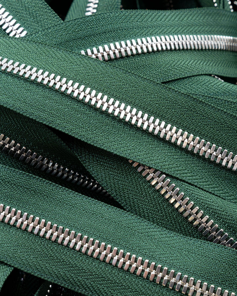 Ykk Excella® | Zipper On Roll Silver Size 5 Green 153 Ritsen