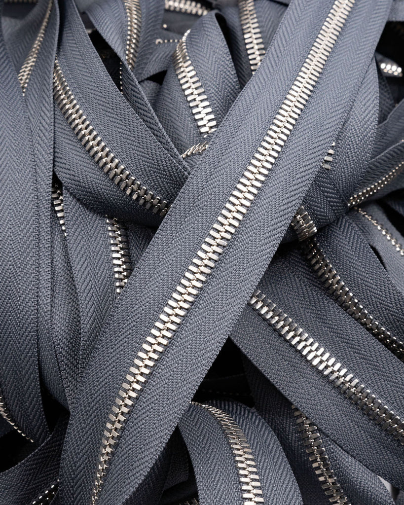 Ykk Excella® | Zipper On Roll Silver Size 5 Ritsen