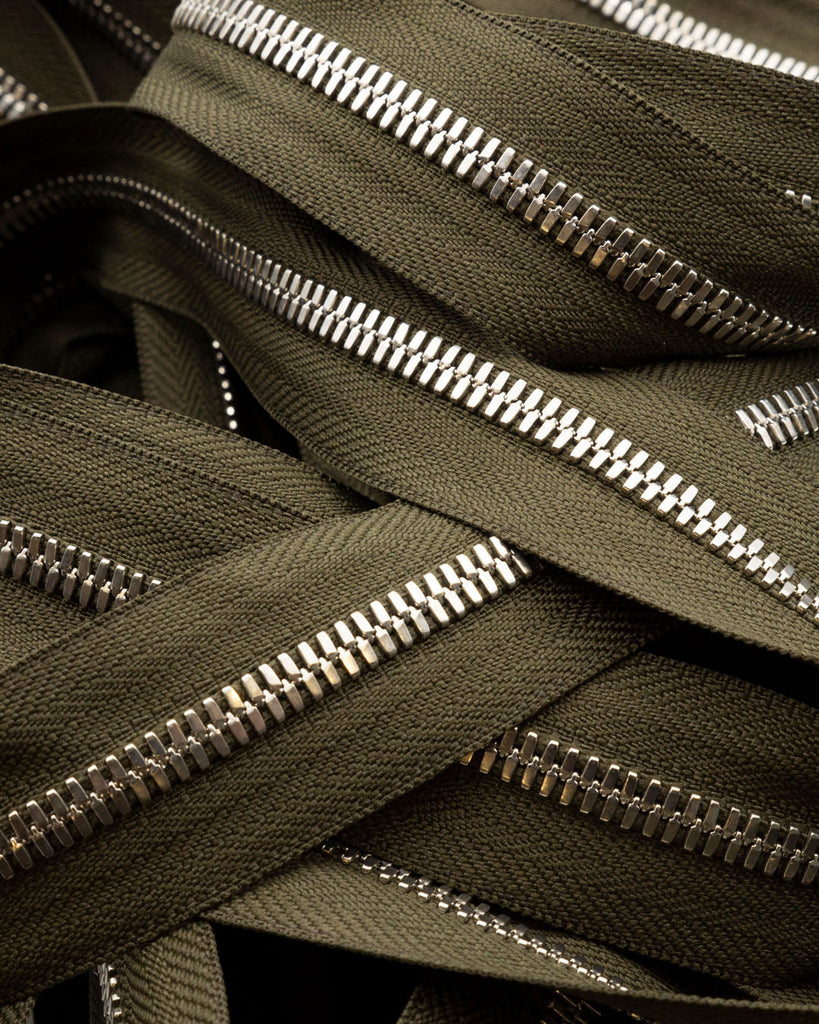 Ykk Excella® | Zipper On Roll Silver Size 5 Ritsen