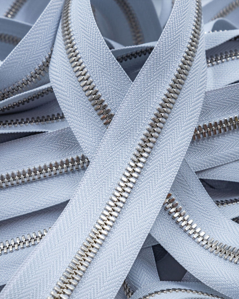 Ykk Excella® | Zipper On Roll Silver Size 5 Ritsen