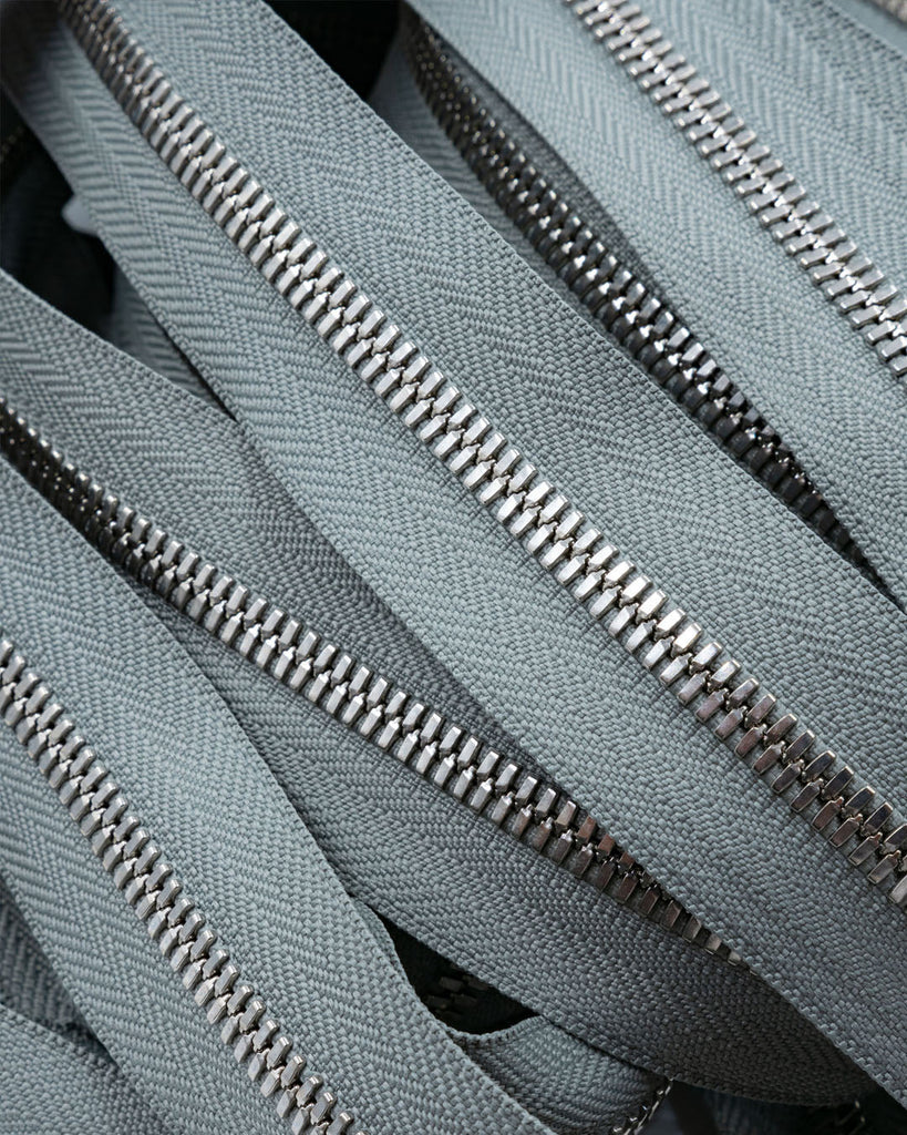 Ykk Excella® | Zipper On Roll Silver Size 5 Ritsen