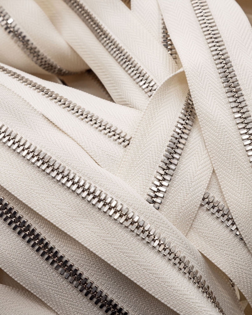 Ykk Excella® | Zipper On Roll Silver Size 5 Ivory 841 Ritsen