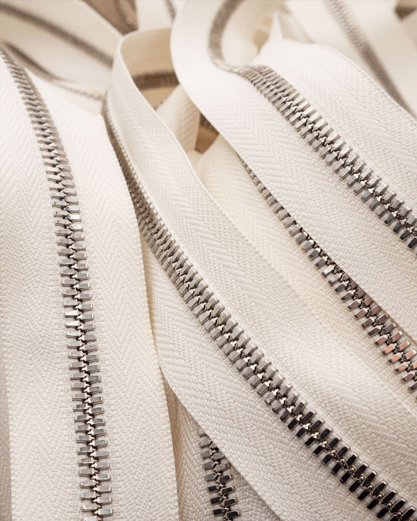 Ykk Excella® | Zipper On Roll Silver Size 5 Ritsen