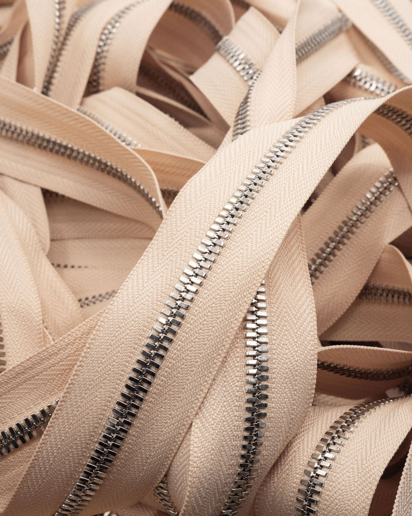 Ykk Excella® | Zipper On Roll Silver Size 5 Ritsen