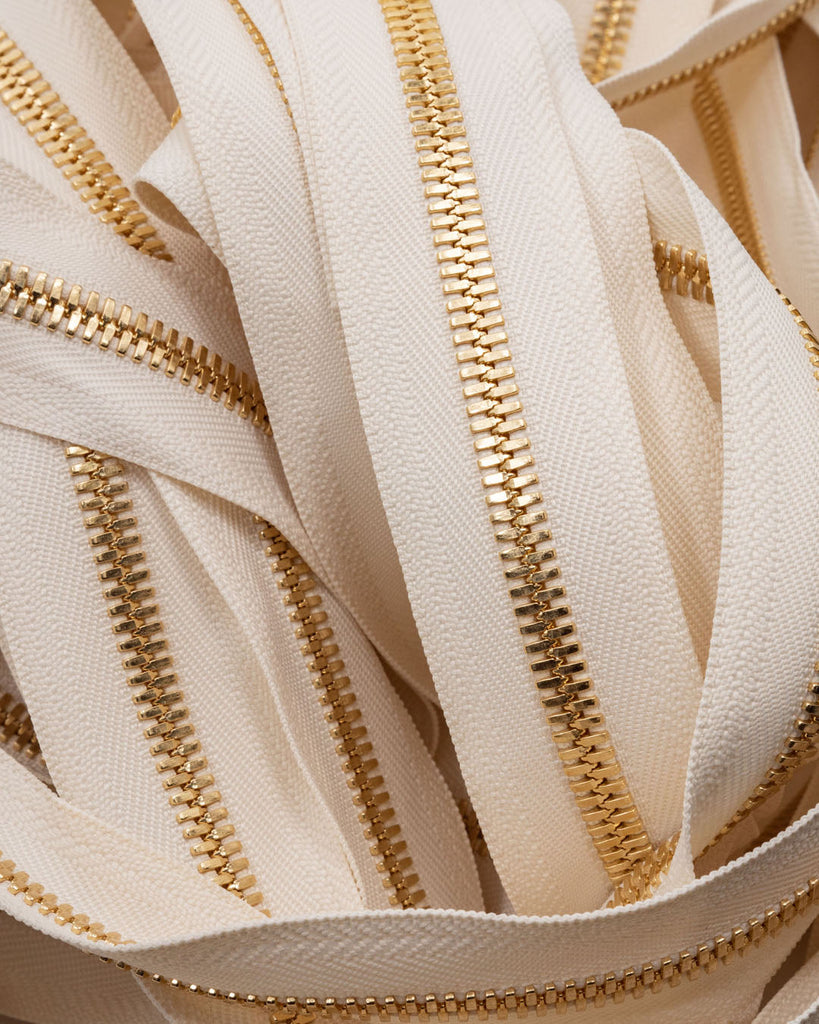 Ykk Excella® | Zipper On Roll Gold Size 8 Ritsen