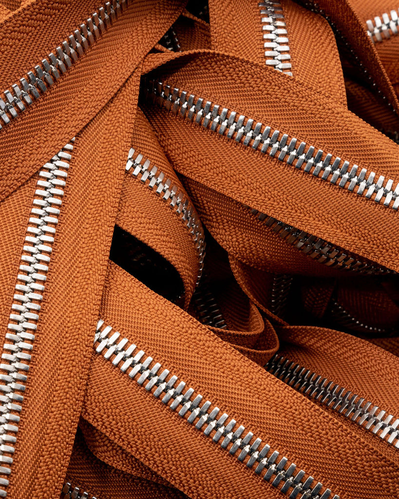 Ykk Excella® | Zipper On Roll Silver Size 8 Ritsen