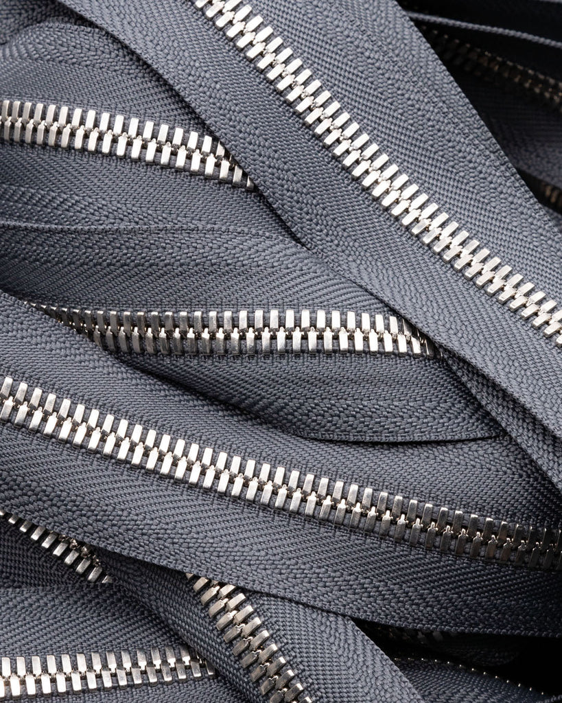 Ykk Excella® | Zipper On Roll Silver Size 8 Ritsen