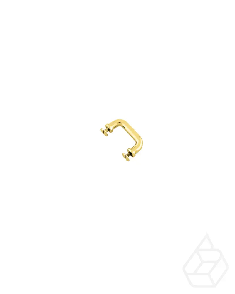 Bag Handle Fastener | Gold And Silver Inner Size 20 2 Mm (2 Pieces) Fournituren