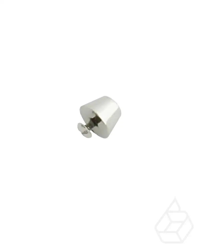 Conical Studs With Screw | Gold And Silver Diameter 15 Mm (4 Pieces) Fournituren