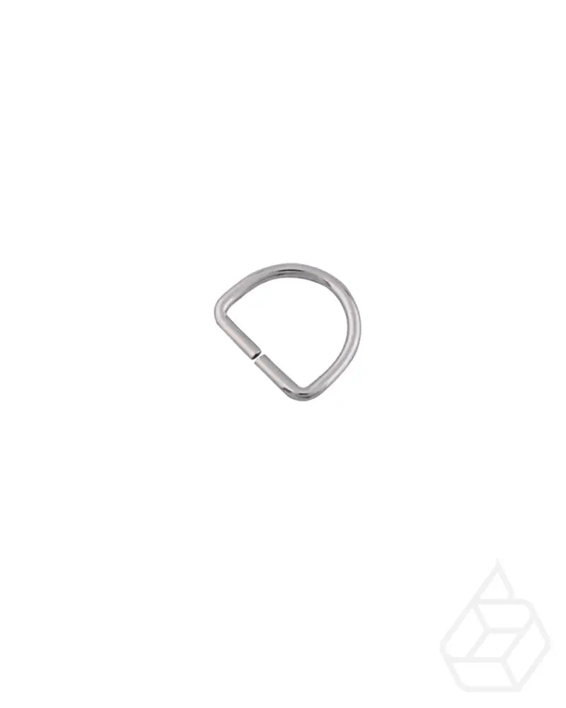 D-Ring | Silver Inner Size 30 8 Mm (2 Pieces) Fournituren