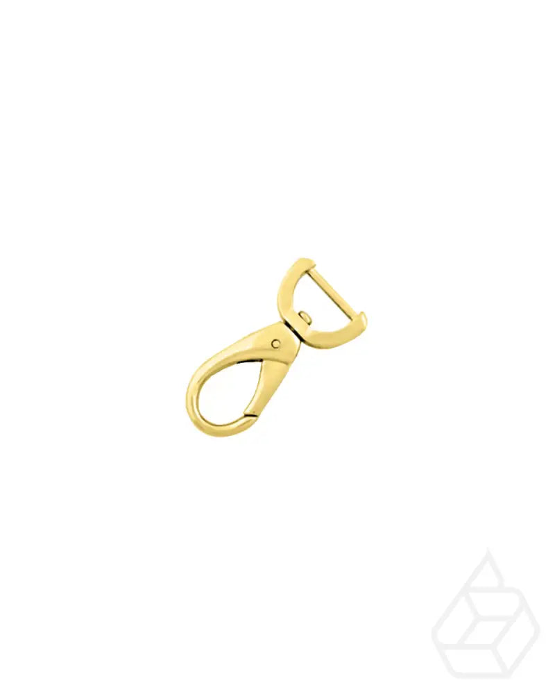 Drop-Shaped Swivel Snap Hook | Gold And Silver Inner Size 15 2 Mm Fournituren