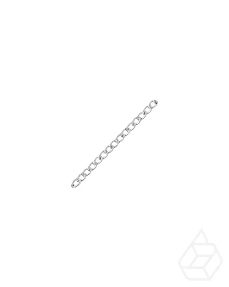 Gourwith Link Chain | Silver 12 X 7 Mm (1 Meter) Fournituren