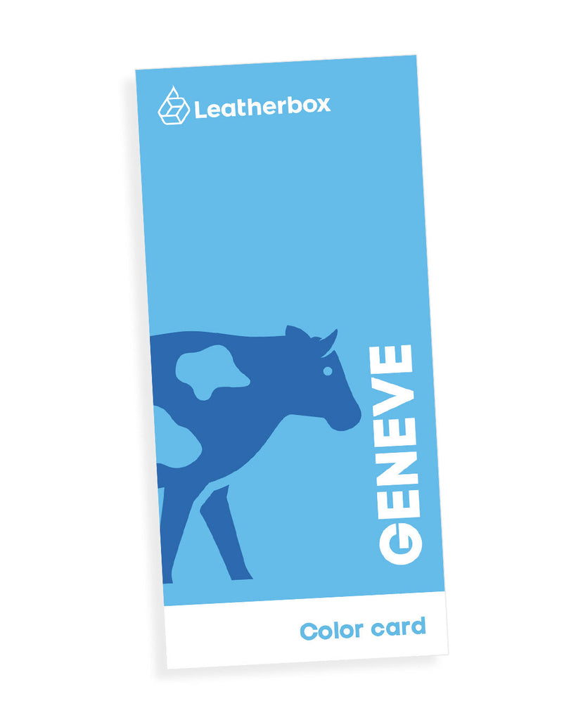 Color Chart | Geneve Collection Leer