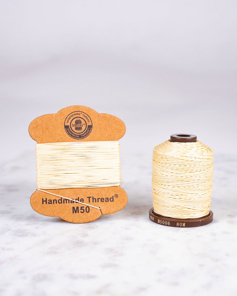 Meisi Super Fine Linen Thread | M60 (0.65Mm) Ms006 Cream / Mini Supplies