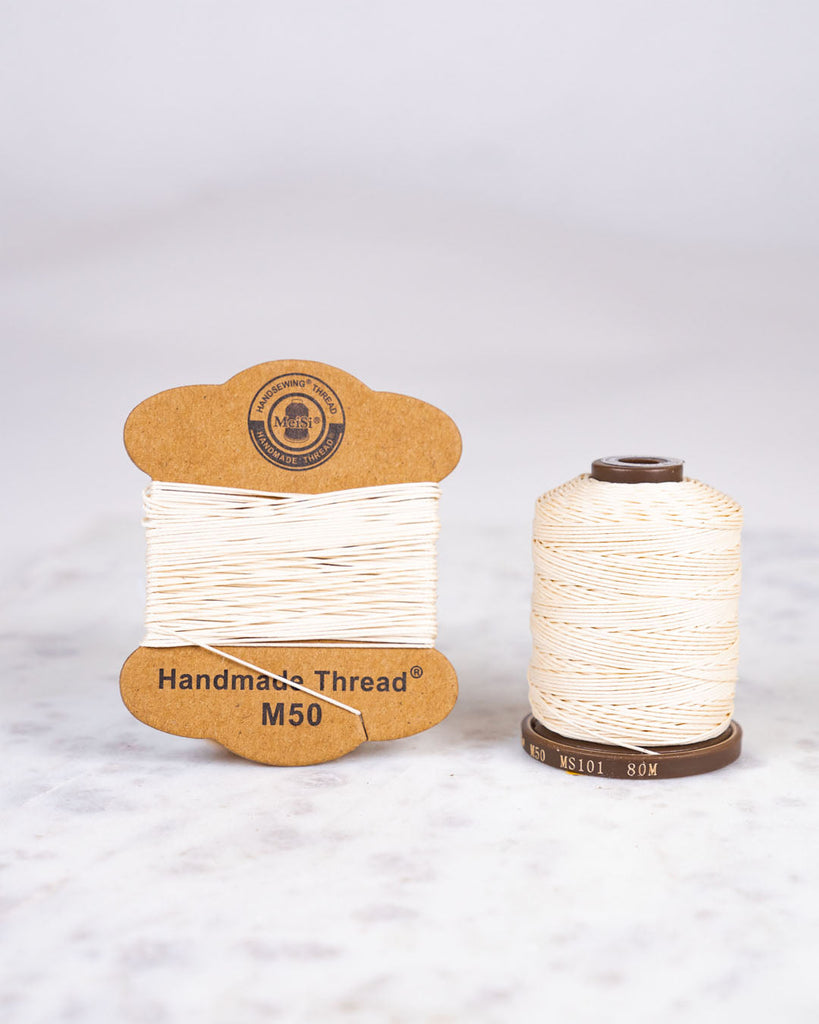 Meisi Super Fine Linen Thread | M40 (0.45Mm) Ms101 Natural / Mini Supplies