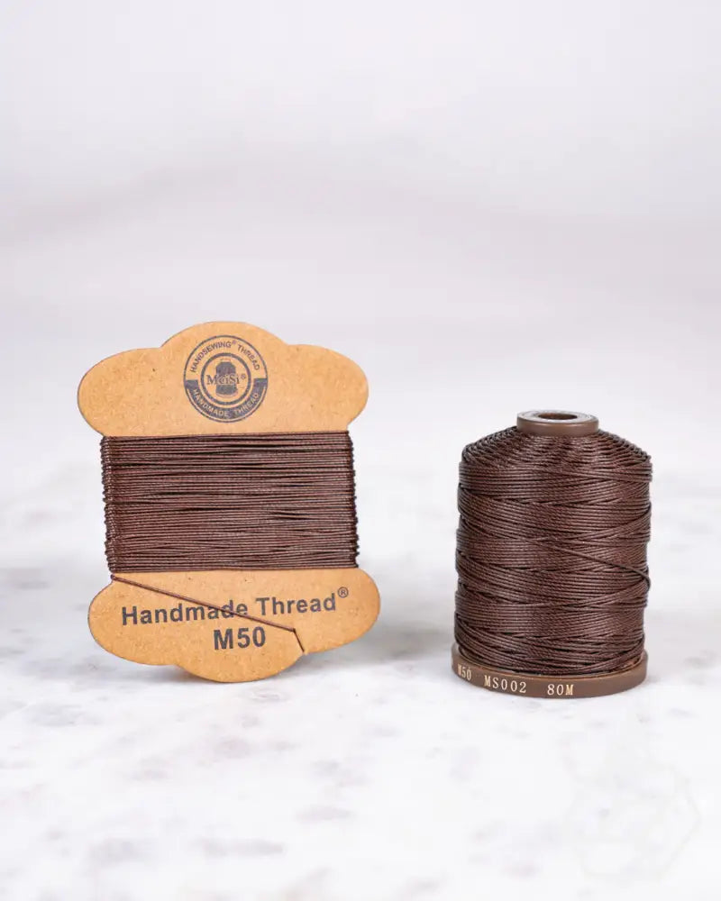 Meisi Super Fine Linen Thread | M30 (0.35Mm) Ms002 Coffee / Mini Supplies