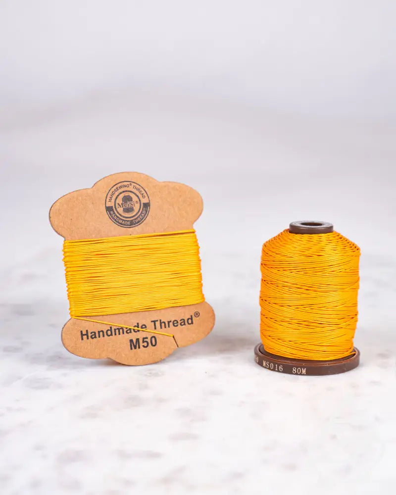 Meisi Super Fine Linen Thread | M30 (0.35Mm) Ms016 Yellow / Mini Supplies