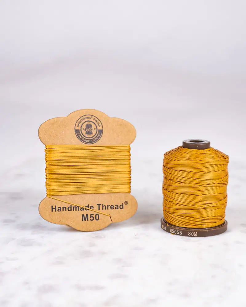 Meisi Super Fine Linen Thread | M30 (0.35Mm) Ms055 Gold / Mini Supplies