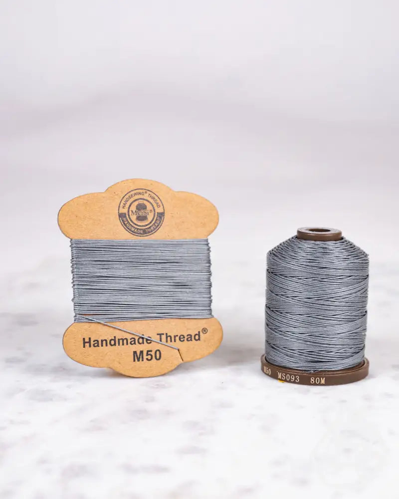 Meisi Super Fine Linen Thread | M30 (0.35Mm) Ms093 Space Grey / Mini Supplies