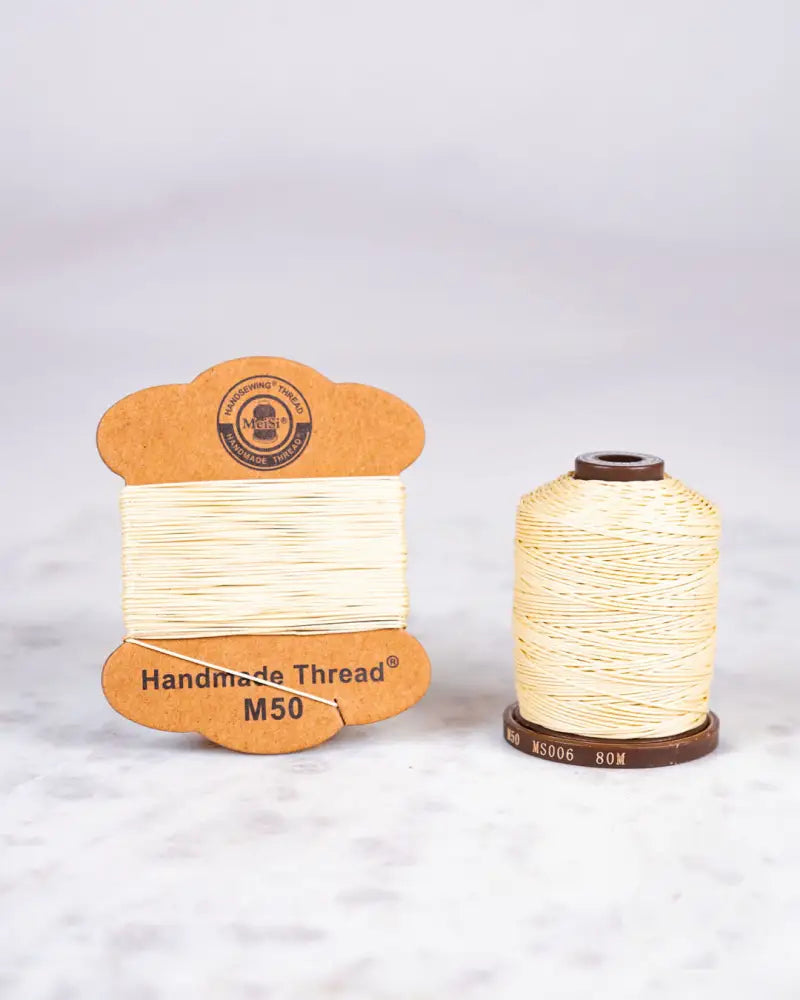 Meisi Super Fine Linen Thread | M50 (0.55Mm) Ms006 Cream / Mini Supplies