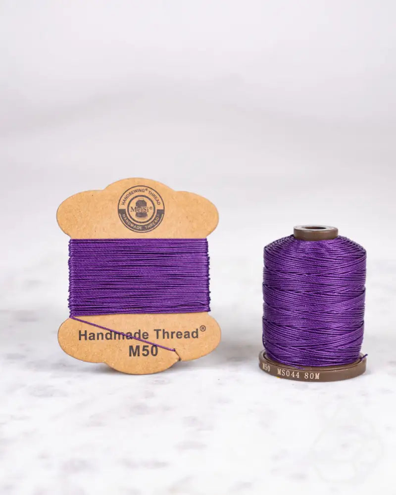 Meisi Super Fine Linen Thread | M50 (0.55Mm) Ms044 Amethyste / Mini Supplies