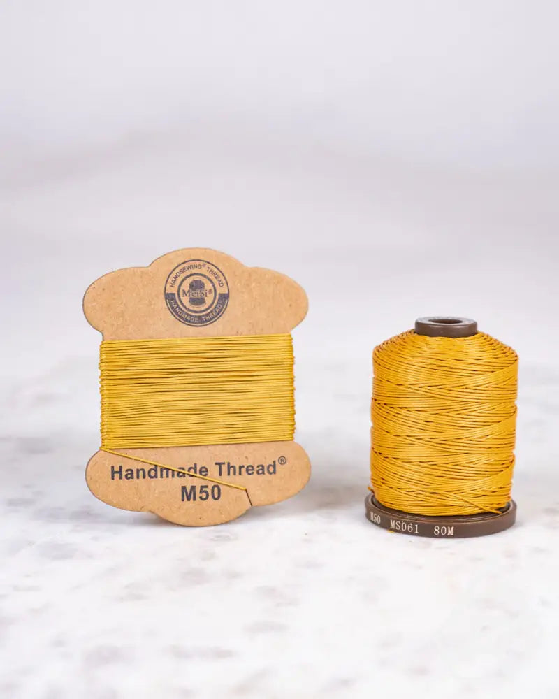 Meisi Super Fine Linen Thread | M60 (0.65Mm) Ms061 Gold / Mini Supplies