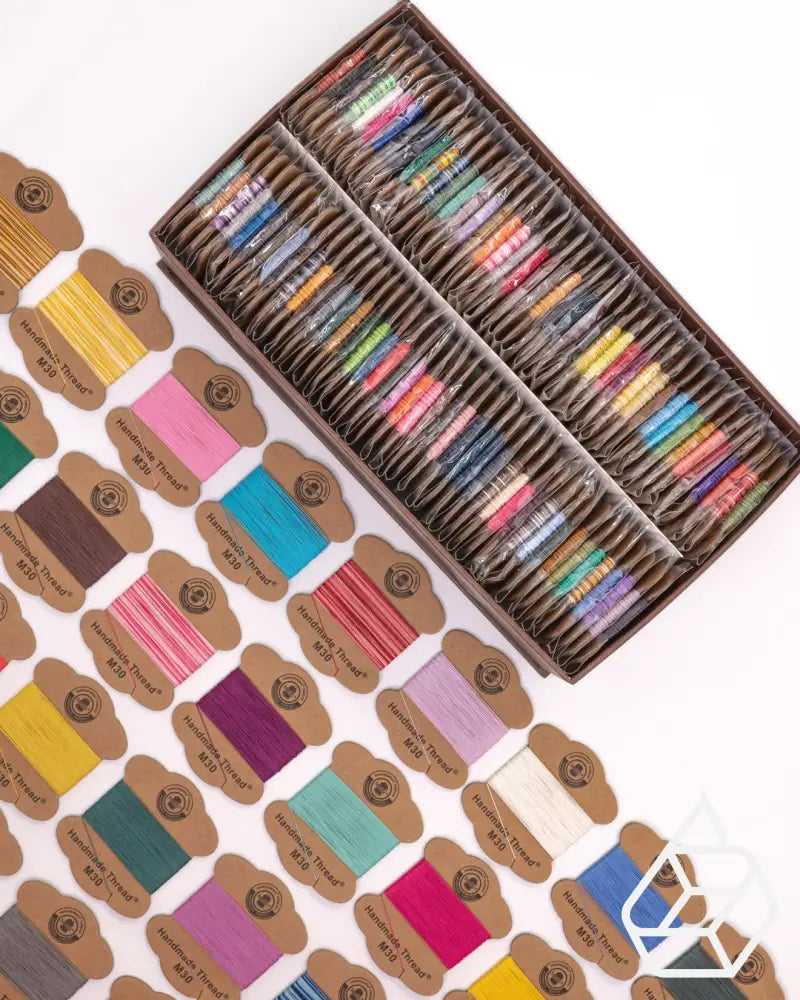 Meisi Super Fine Linen Thread | Set With Mini Spools In 97 Colors 4 Available Thicknesses Supplies